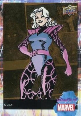 2024 Upper Deck Women of Marvel #42 Foil Lt Fx Copper