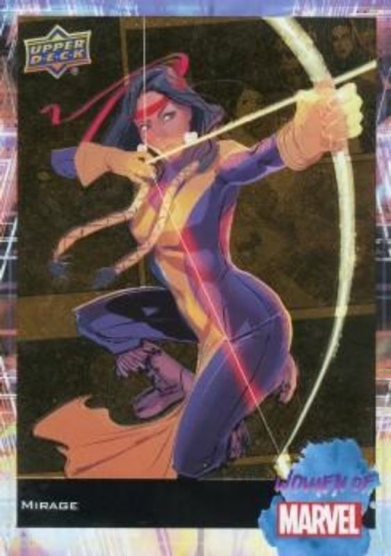 2024 Upper Deck Women of Marvel #43 Foil Lt Fx Copper