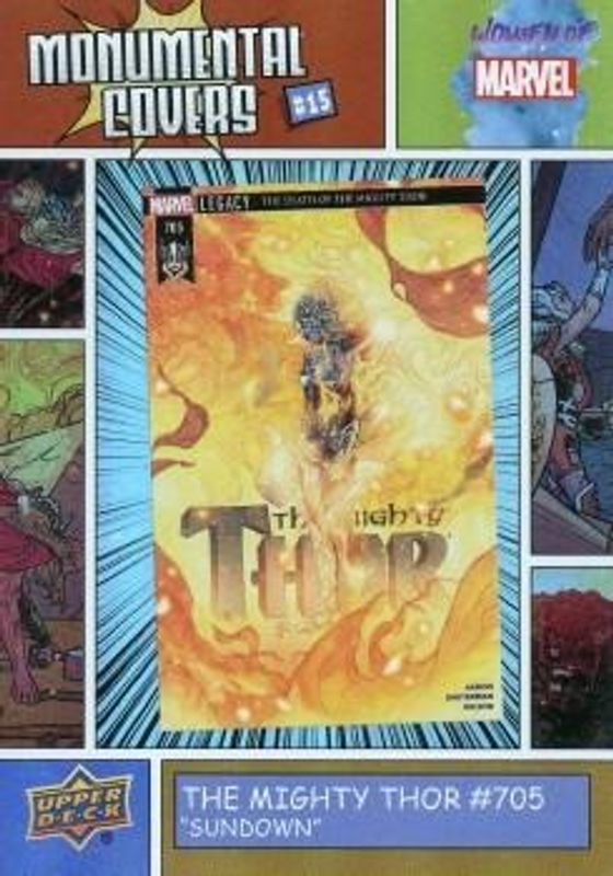 2024 Upper Deck Women of Marvel #BI-15 Monumental Covers