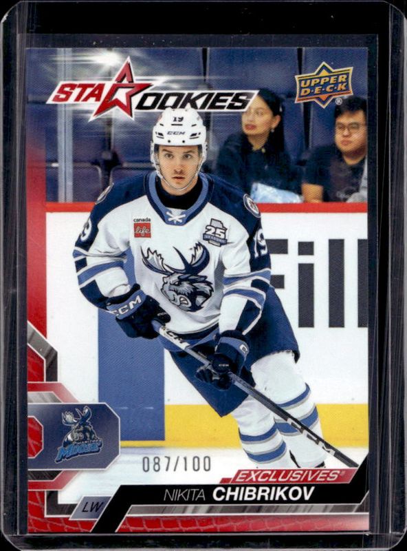 2024 Upper Deck AHL #144 Exclusives /100