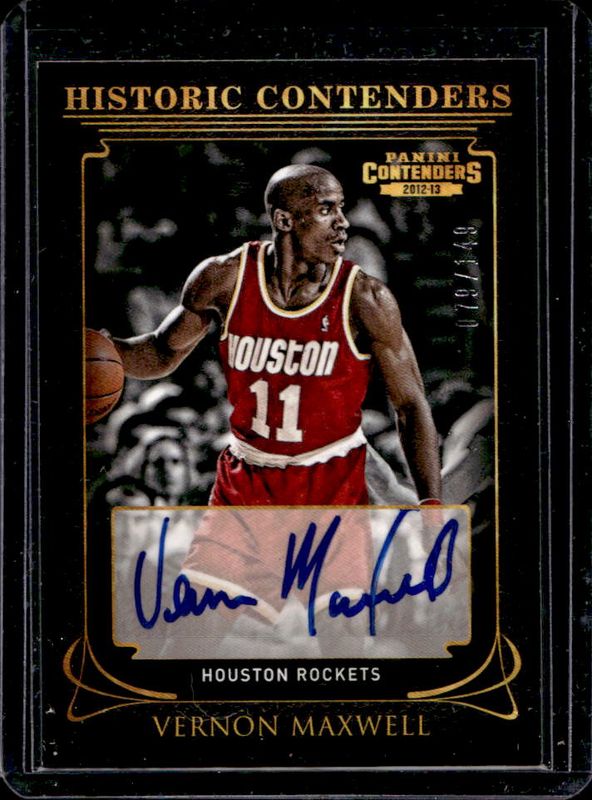 2012 Contenders #22 Historic Contenders Autographs /25