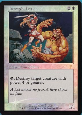 2001 Seventh Edition #22 Foil