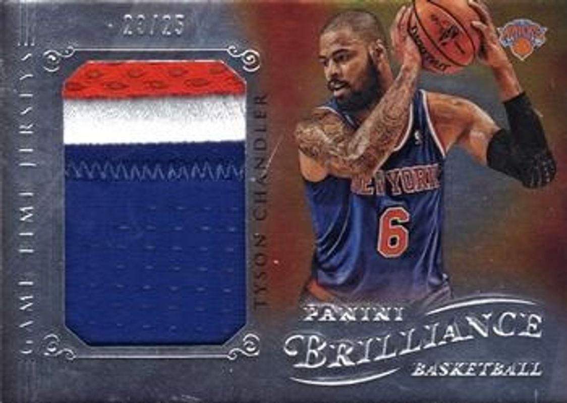 2012 Brilliance #35 Game Time Jerseys - Prime /25