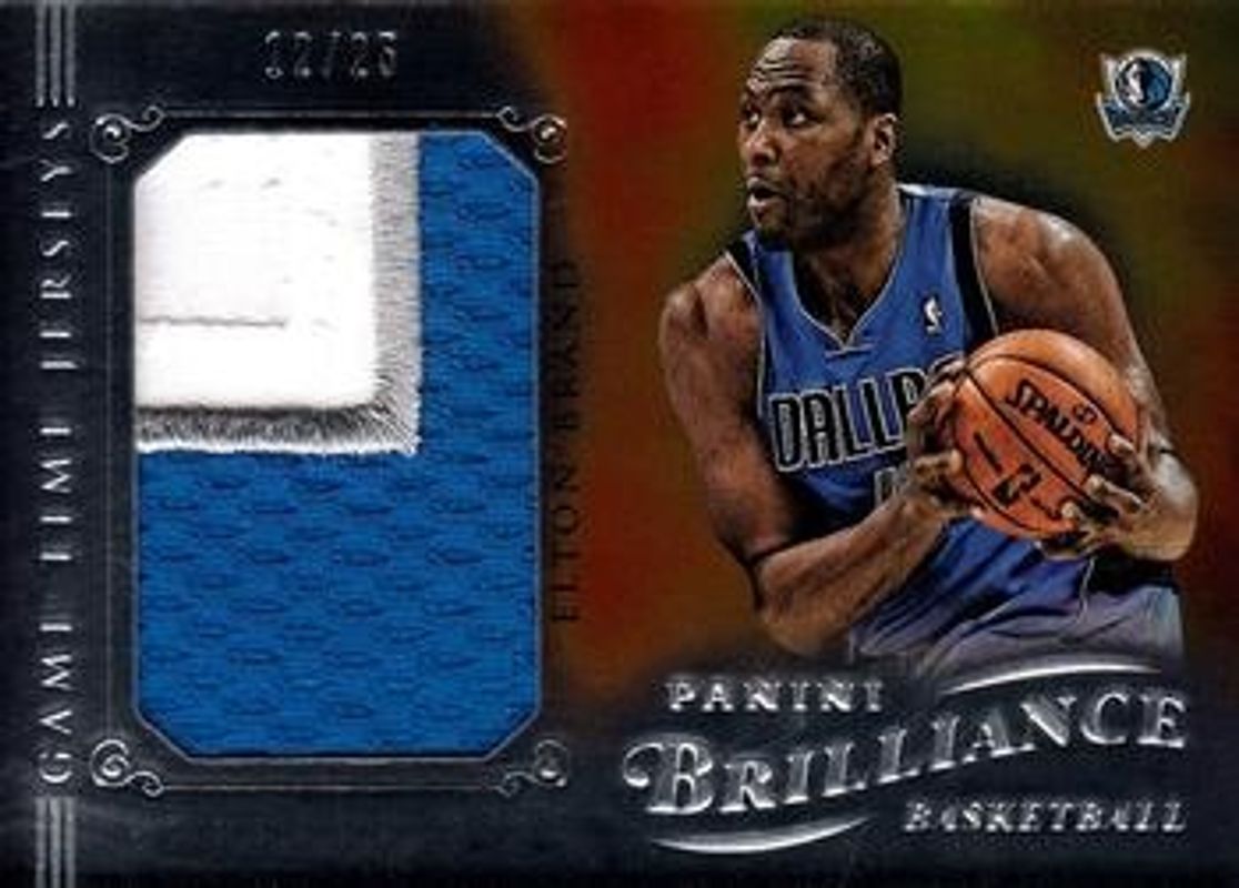 2012 Brilliance #47 Game Time Jerseys - Prime /25