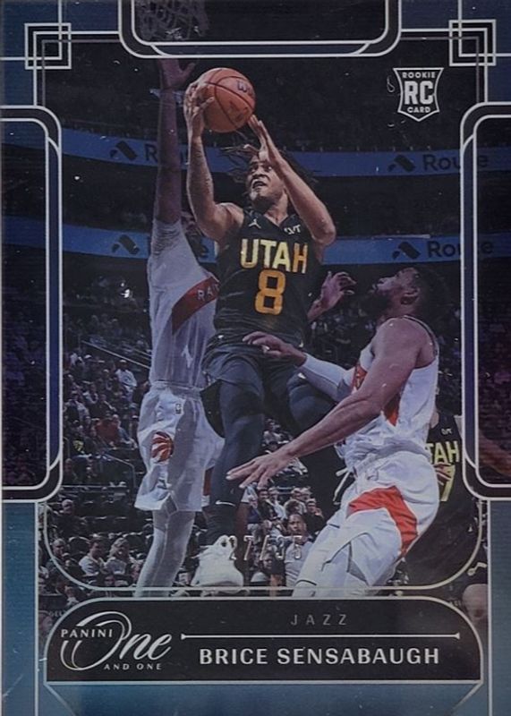 Brice Sensabaugh 2023 One and One #125 Blue /35 Rookie RAW