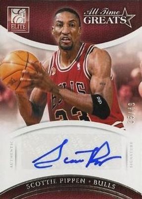2012 Elite #17 All Time Greats Signatures /49