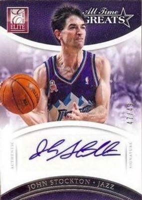 2012 Elite #18 All Time Greats Signatures /49