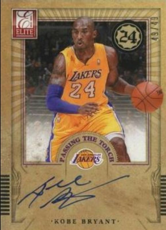 2012 Elite #1 Passing the Torch Autographs /49