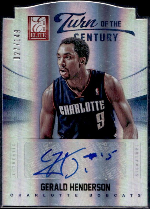 2012 Elite #31 Turn of the Century Autographs /25