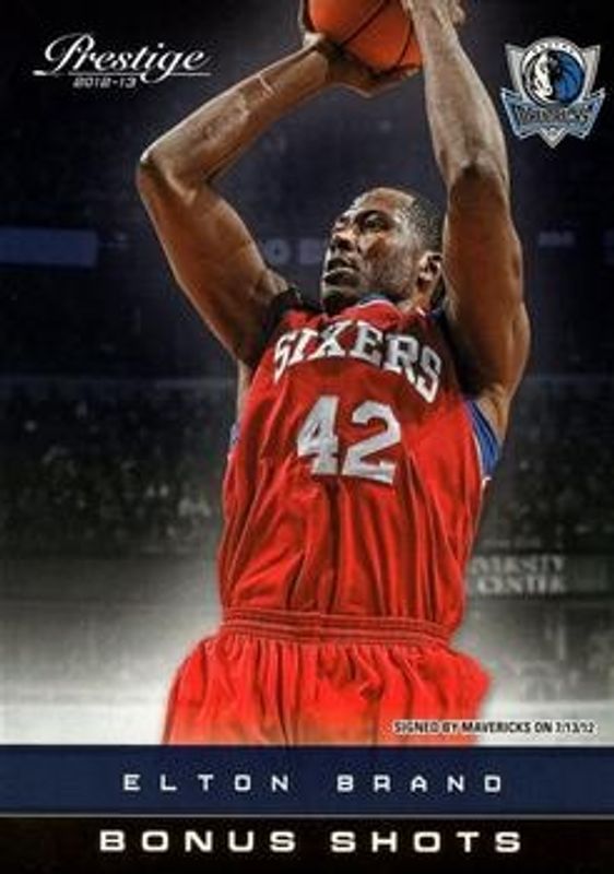 2012 Prestige #20 Bonus Shots Gold /249