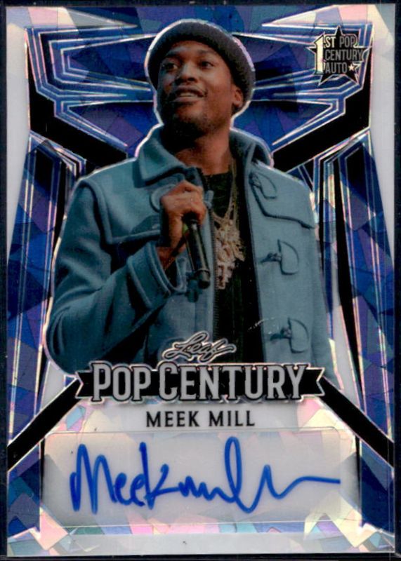2023 Leaf Metal Pop Century #BA-MM1 Autographs Crystal Blue /20