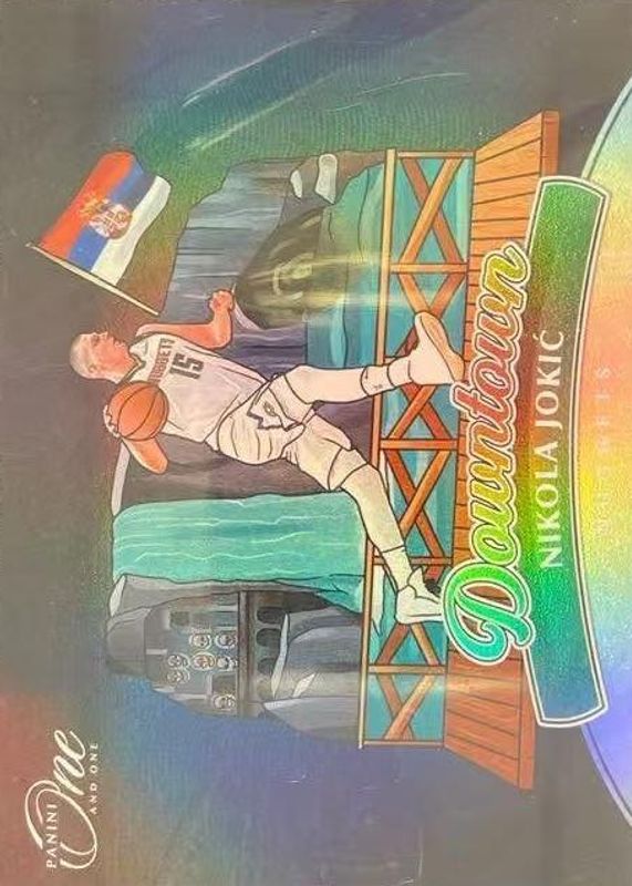 Nikola Jokic 2023 One and One #1 Downtown Variation /(SSP) RAW