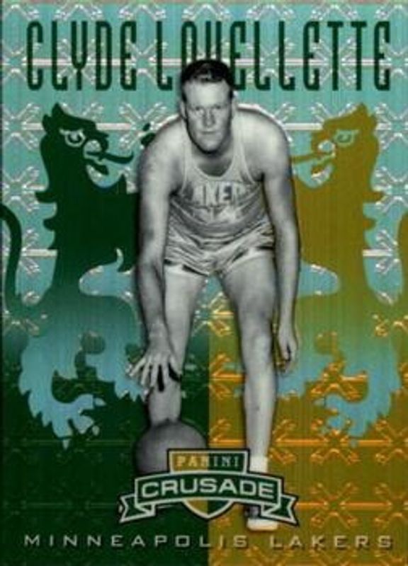 2012 Crusade #108 Prizm Green & Gold /25