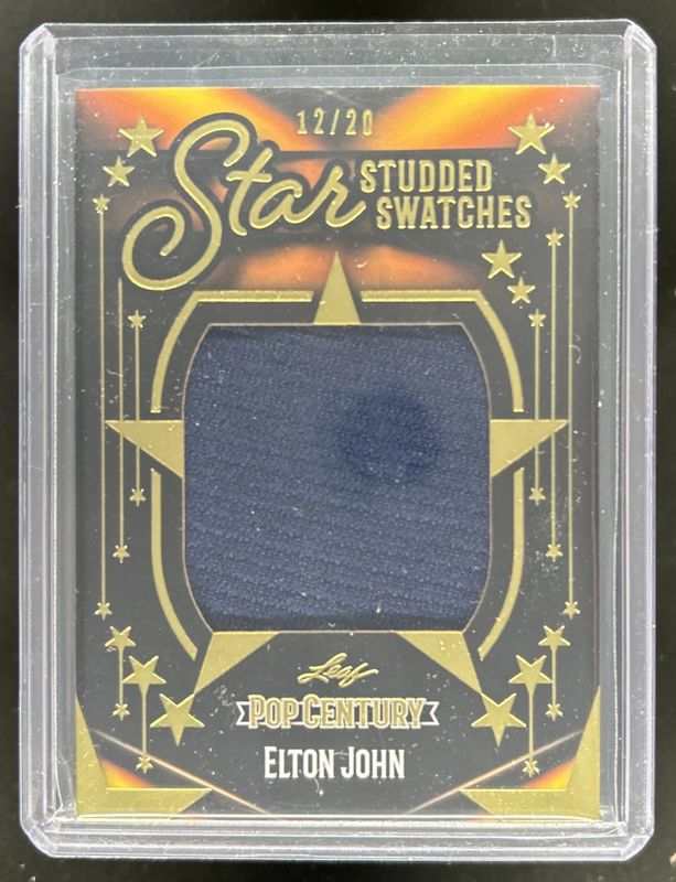 2023 Leaf Metal Pop Century #SSS-23 Star Studded Swatches Gold /20
