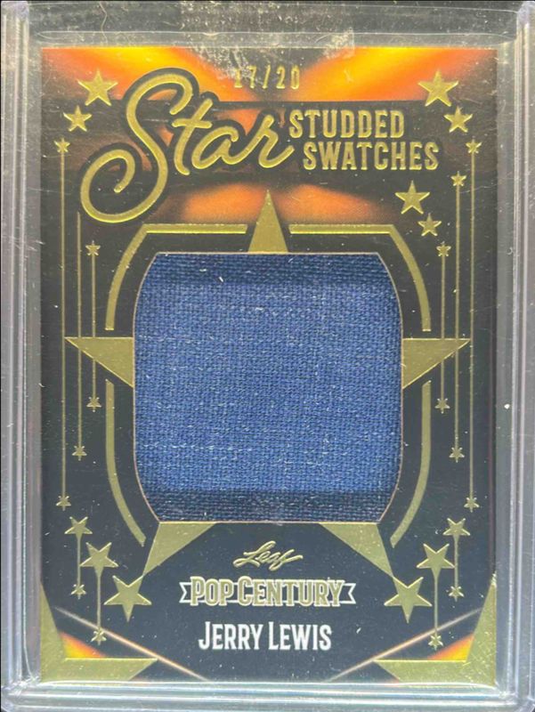 2023 Leaf Metal Pop Century #SSS-33 Star Studded Swatches Gold /20