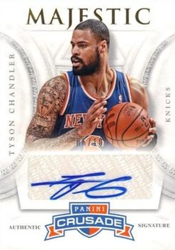 2012 Crusade #14 Majestic Signatures - Gold /25