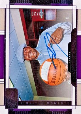 2023 One and One #TMA-SON Timeless Moments Autographs - Purple /35