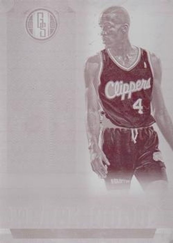 2012 Gold Standard #54 Black Gold Threads - Printing Plates Magenta /1