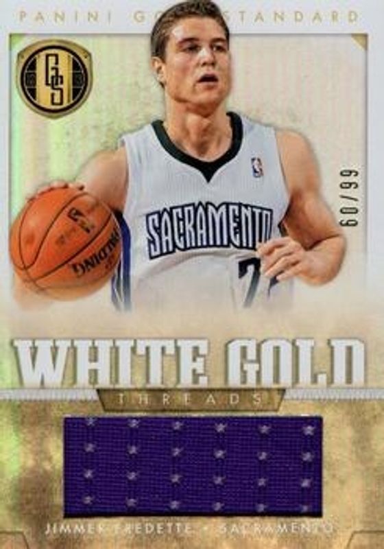 2012 Gold Standard #18 White Gold Threads /99