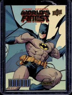 2023 Upper Deck DC Annual #WF-1 Batman Superman World's Finest