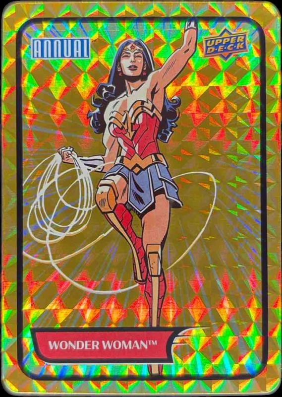 2023 Upper Deck DC Annual #B-1 Backscatters - Gold