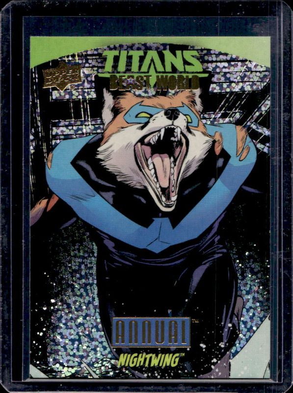 2023 Upper Deck DC Annual #BW-13 Beast World - Sparkle /99