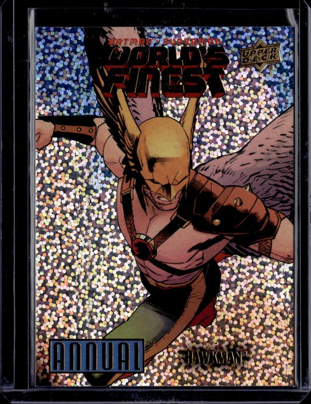 2023 Upper Deck DC Annual #WF-12 Batman Superman World's Finest - Sparkle /99