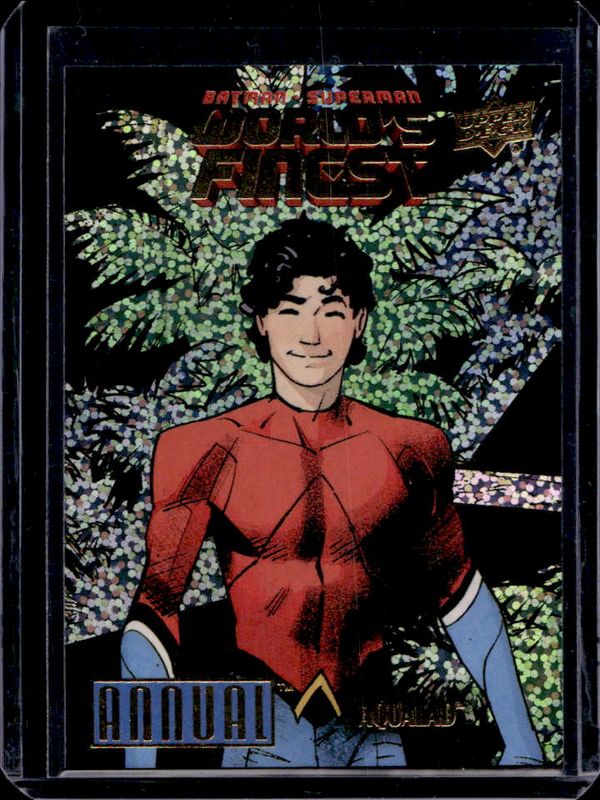 2023 Upper Deck DC Annual #WF-8 Batman Superman World's Finest - Sparkle /99