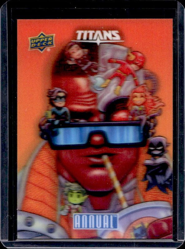 2023 Upper Deck DC Annual #TL-1 TITANS Lenticulars