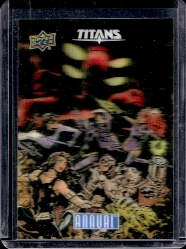 2023 Upper Deck DC Annual #TL-14 TITANS Lenticulars