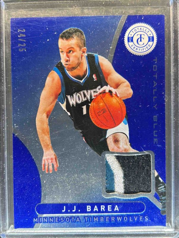 2012 Totally Certified #155 Totally Blue Memorabilia - Prime /25