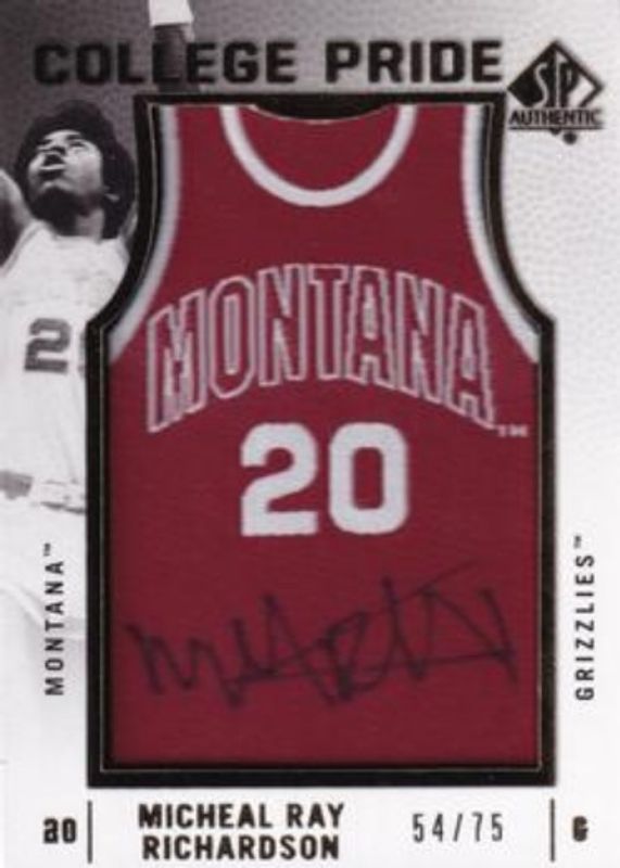 2012 SP Authentic #CP-MR College Pride Autographs /10