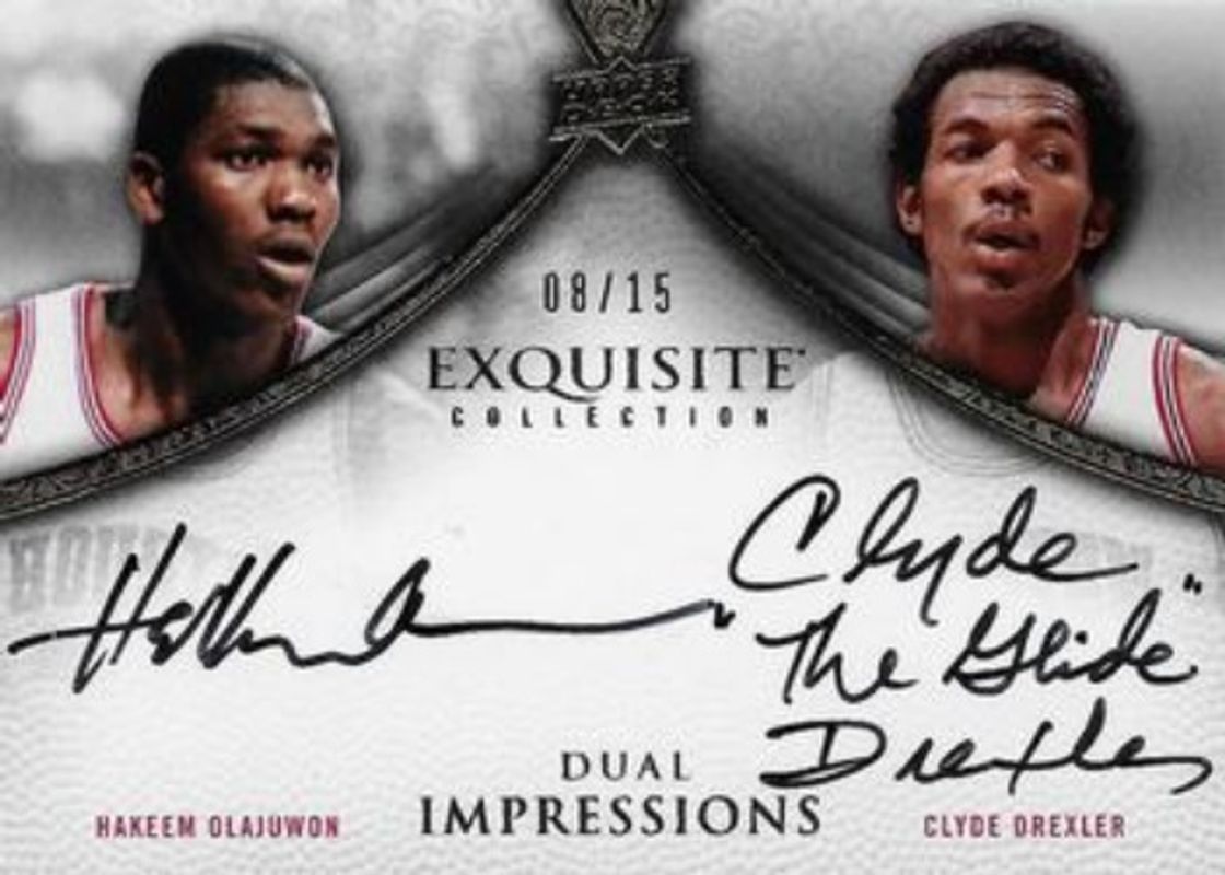 2012 Upper Deck Exquisite Collection #I2-OD Impressions Dual /15