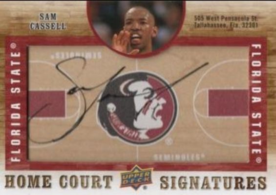 2011 SP Authentic #HC-SC Home Court Signatures