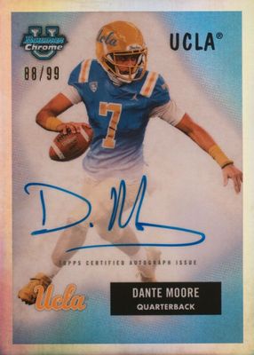 2023 Bowman Chrome University #55B-DM 1955 Bowman Football Autographs /99