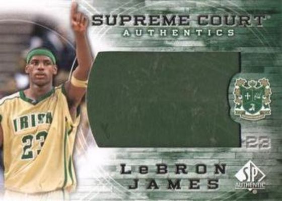 2013 SP Authentic #SC-1 LeBron James Supreme Court /10