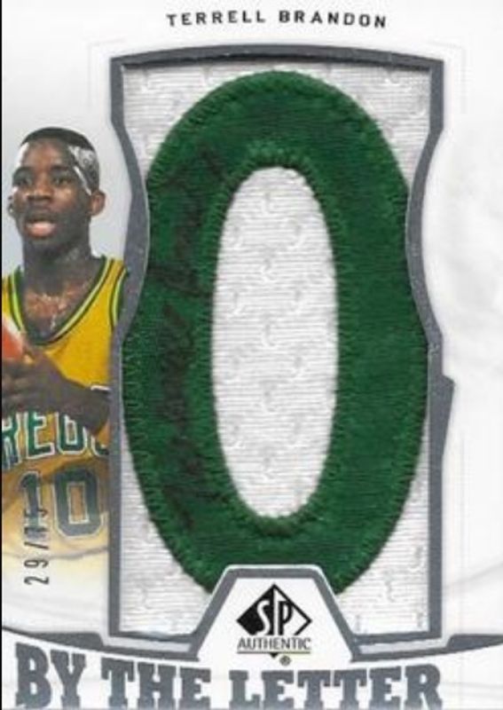 2013 SP Authentic #BL-TBa By the Letter Signatures /10