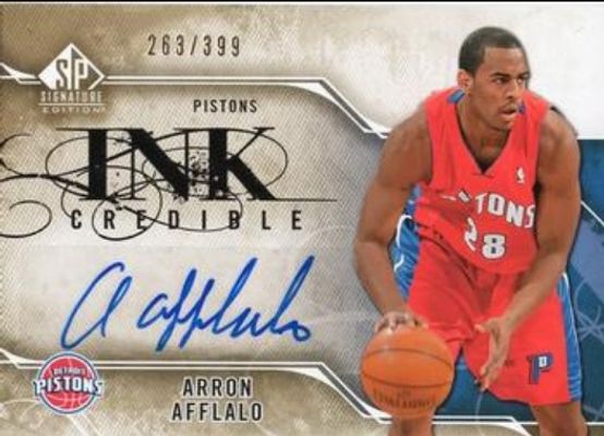 2009 SP Signature Edition #I-AF Inkredible /499