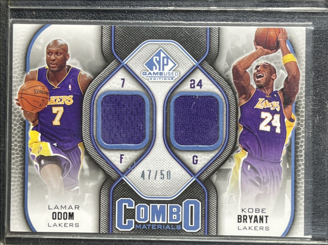2009 SP Game Used #CM-BO Combo Materials 50 /50