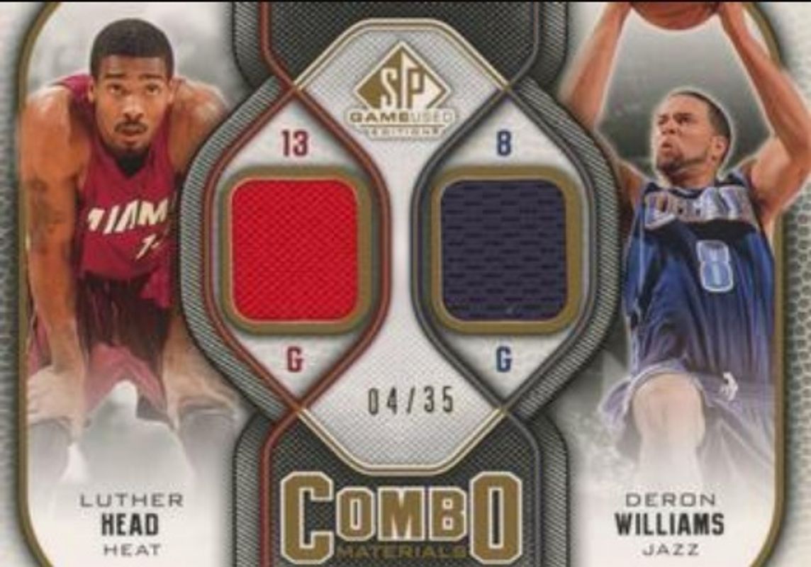 2009 SP Game Used #CM-WH Combo Materials 35 /35