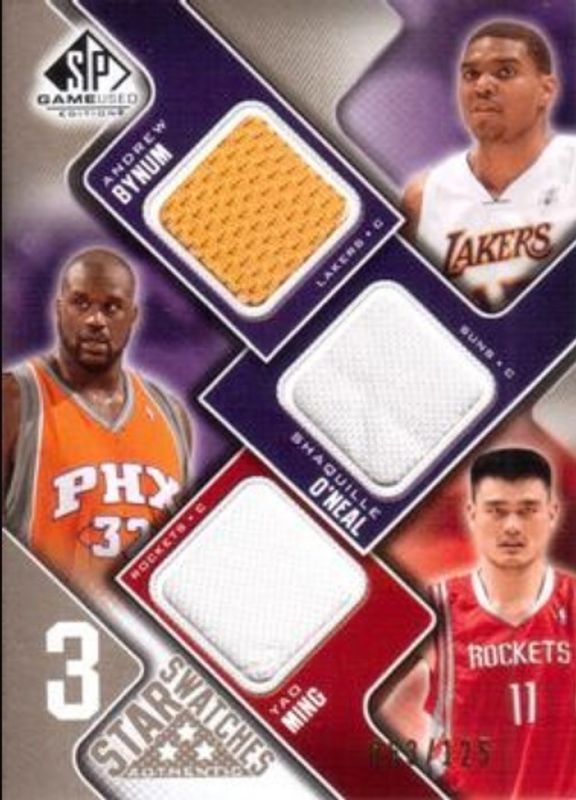 2009 SP Game Used #3S-ASY 3 Star Swatches 125 /125