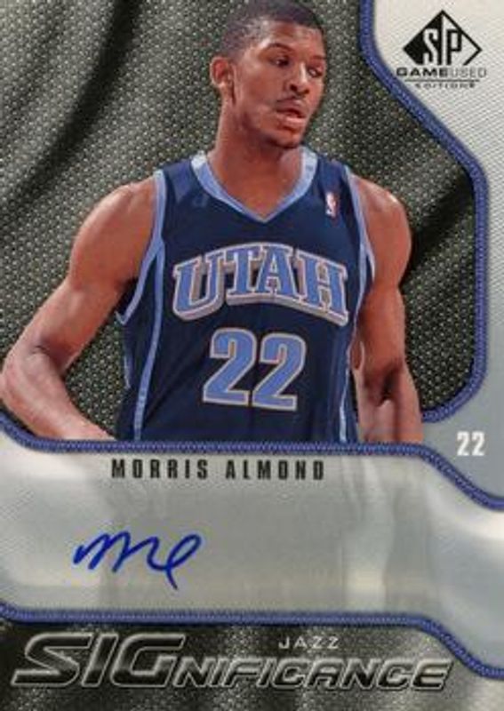 2009 SP Game Used #S-MA SIGnificance