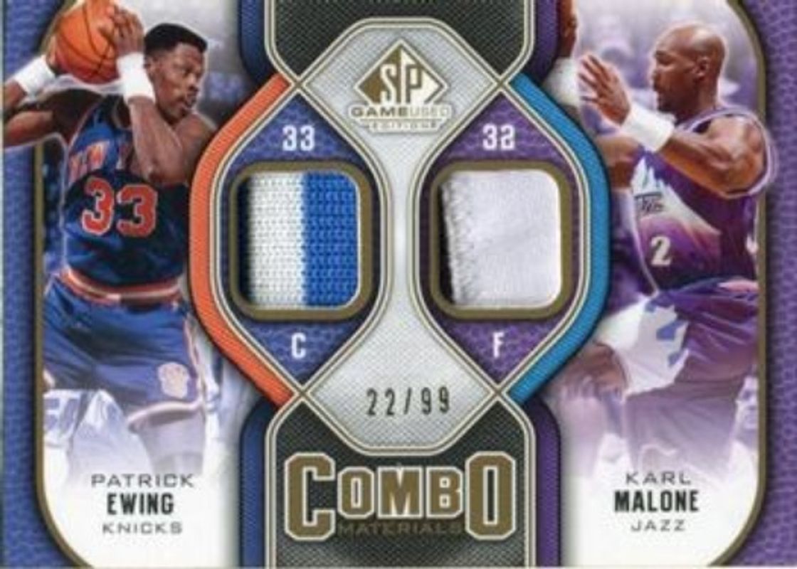 2009 SP Game Used #CP-EM Combo Materials Patches /99