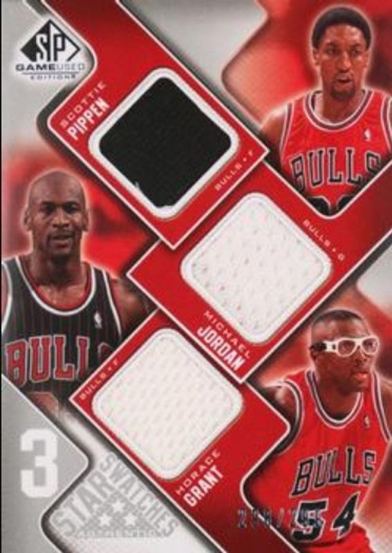 2009 SP Game Used #3S-JGP 3 Star Swatches /299