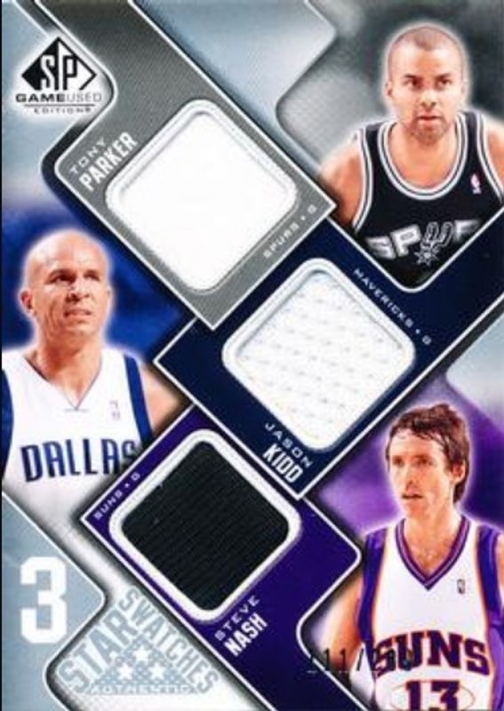 2009 SP Game Used #3S-NKP 3 Star Swatches /299