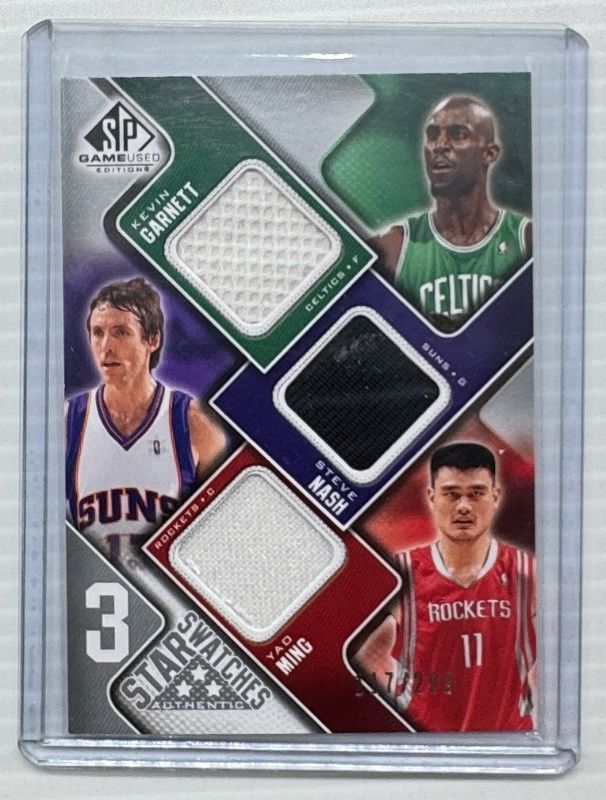 2009 SP Game Used #3S-NGM 3 Star Swatches /299