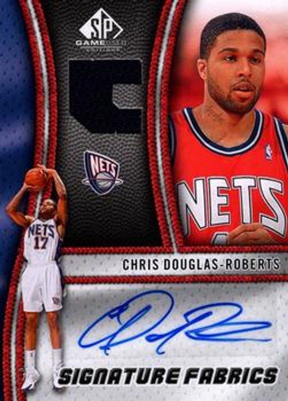 2009 SP Game Used #SF-DG Signatures Fabrics