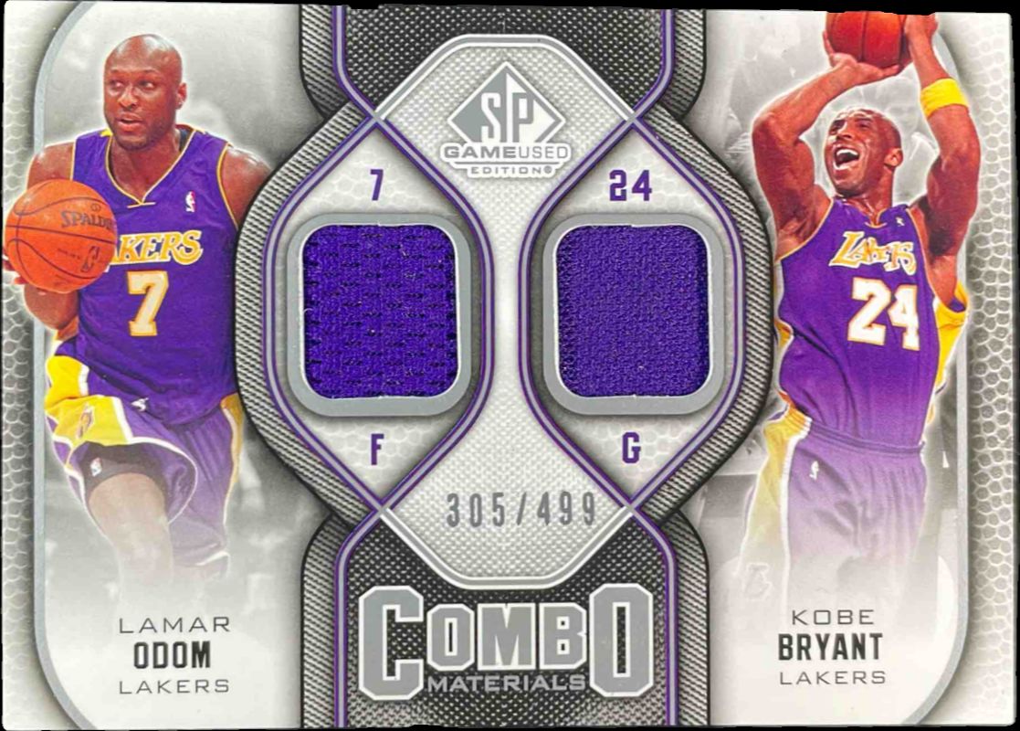 2009 SP Game Used #CM-BO Combo Materials /499