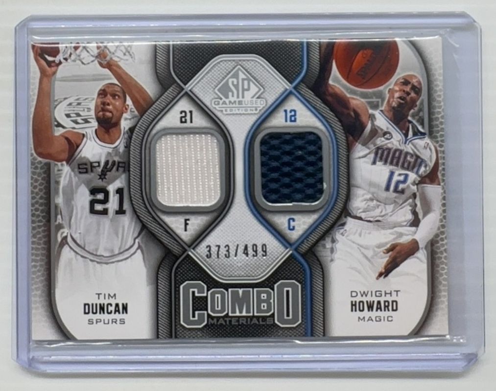 2009 SP Game Used #CM-DH Combo Materials /499