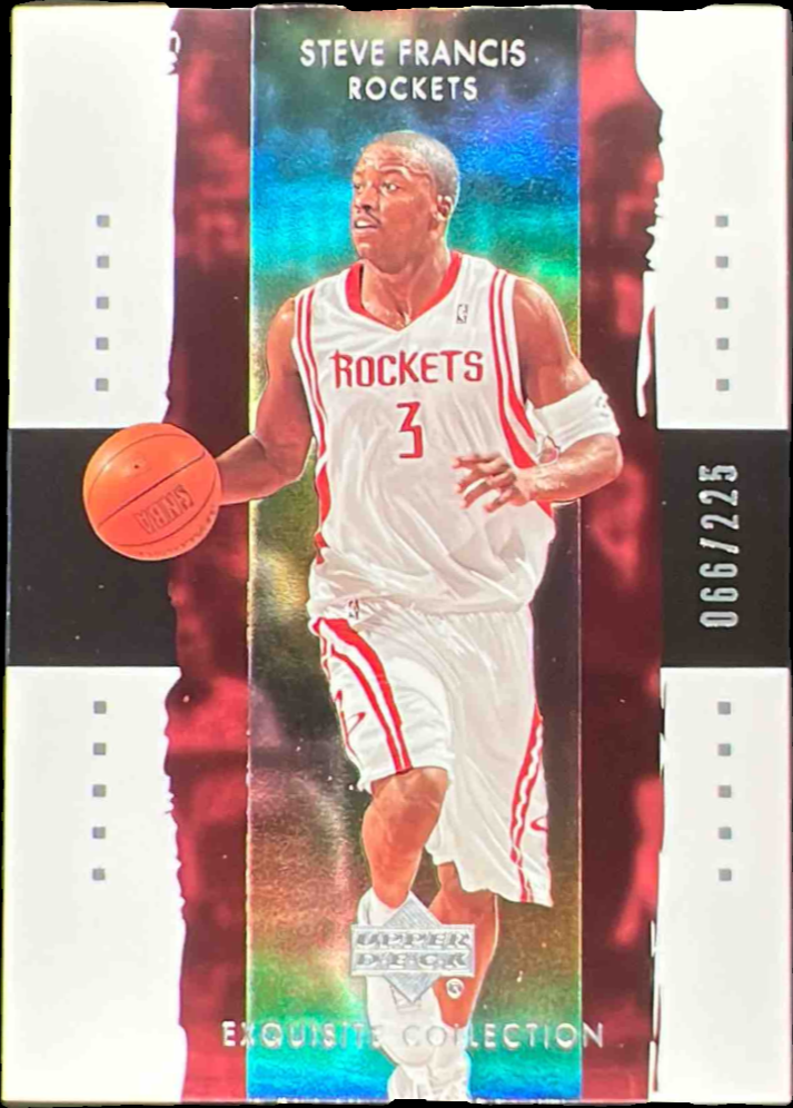 Steve Francis Base Card #11 front scan.